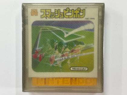 Smash Ping Pong Famicom Disk System Cartridge Complete In Original Case