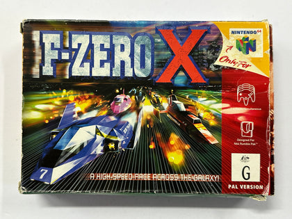 F Zero X Complete In Box