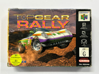 Top Gear Rally Complete In Box