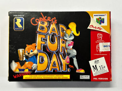 Conker's Bad Fur Day Complete In Box