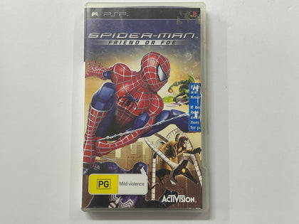 Spiderman Friend Or Foe Complete In Original Case