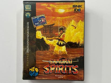 Samurai Spirits Neo Geo AES NTSC-J Complete In Original Case