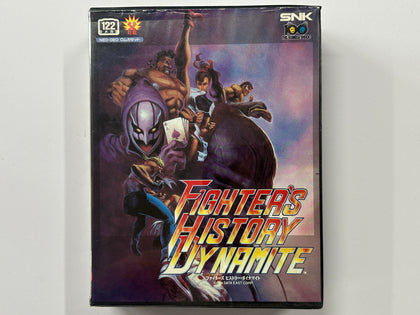 Fighters History Dynamite Neo Geo AES NTSC-J Complete In Original Case