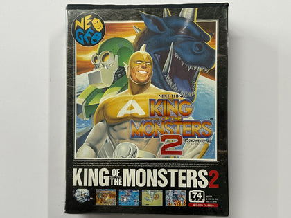 King Of The Monsters 2 Neo Geo AES NTSC-J Complete In Original Case