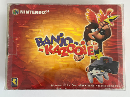Limited Special Edition UK Exclusive Banjo Kazooie Nintendo 64 N64 Bundle Complete In Box with Box Protector