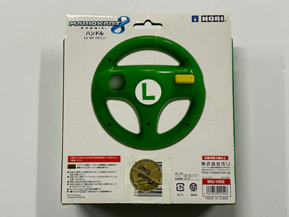 Mario Kart 8 Green Luigi Steering Wheel Complete In Box