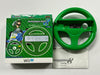 Mario Kart 8 Green Luigi Steering Wheel Complete In Box