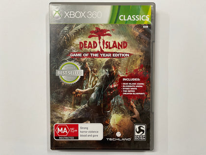 Dead Island Game Of The Year GOTY Edition Complete In Original Case