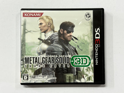 Metal Gear Solid 3D Snake Eater NTSC-J Complete In Original Case