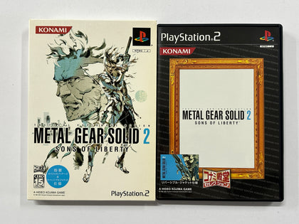 Metal Gear Solid 2 Sons Of Liberty Konami Dendo Selection NTSC-J Complete In Box