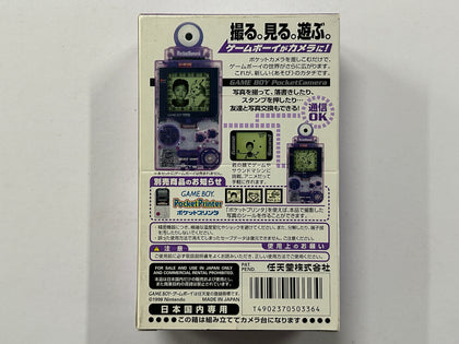 Nintendo Atomic Purple Gameboy Pocket Camera Complete In Box