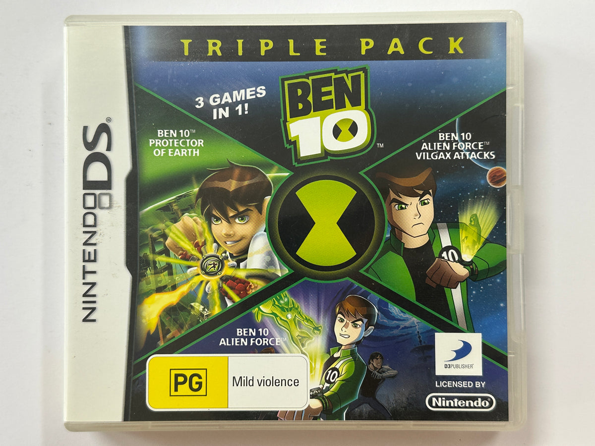 Ben 10 Triple Pack Complete In Original Case – The Game Experts
