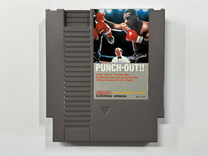 Mike Tyson's Punch Out PAL B European Version Cartridge