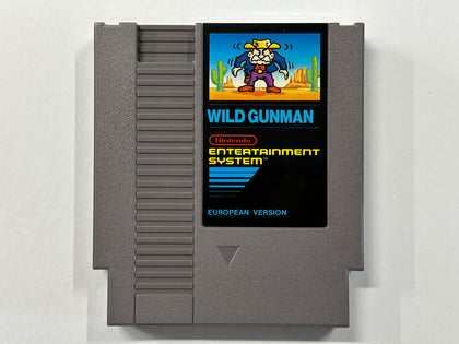 Wild Gunman PAL B European Version Cartridge