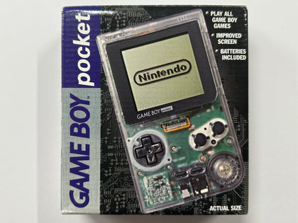 Clear Transparent Nintendo Gameboy Pocket Console Complete In Box