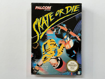 Skate Or Die PAL B Complete In Box