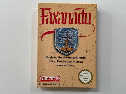 Faxanadu PAL B Complete In Box