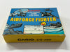 Casio Electronic Game Airforce Fighter Handheld Complete In Box