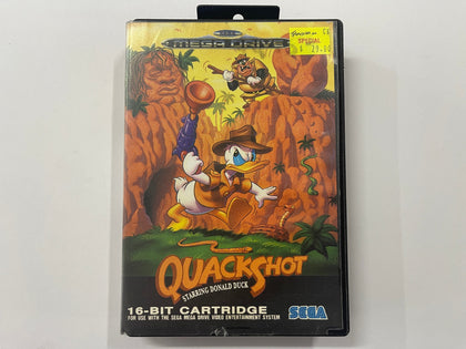 Quackshot Starring Donald Duck Complete In Original Case