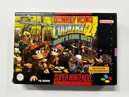 Donkey Kong Country 2: Diddy Kong's Quest In Original Box