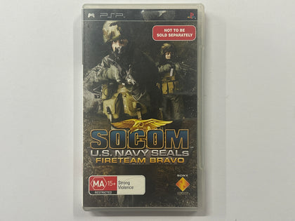 PSP Games Boxed , SOCOM US Navy SEALs Fireteam Bravo transparent