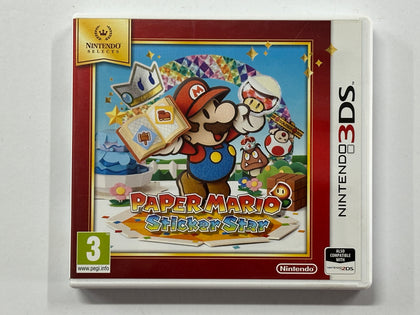 Paper Mario Sticker Star Complete In Original Case