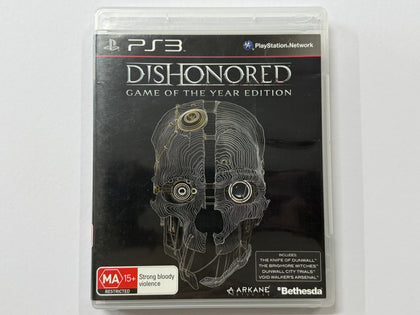 Dishonored Game of the Year GOTY Edition Complete In Original Case