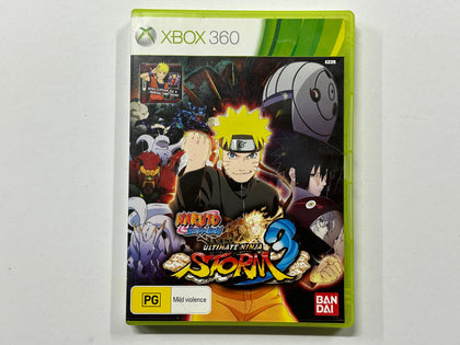 Naruto Shippuden Ultimate Ninja Storm 3 Complete In Original Case