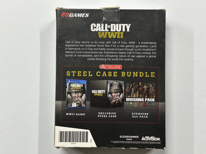 Call Of Duty WWII Steel Case Bundle Complete In Box