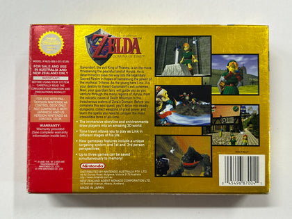 The Legend Of Zelda Ocarina Of Time Complete In Box