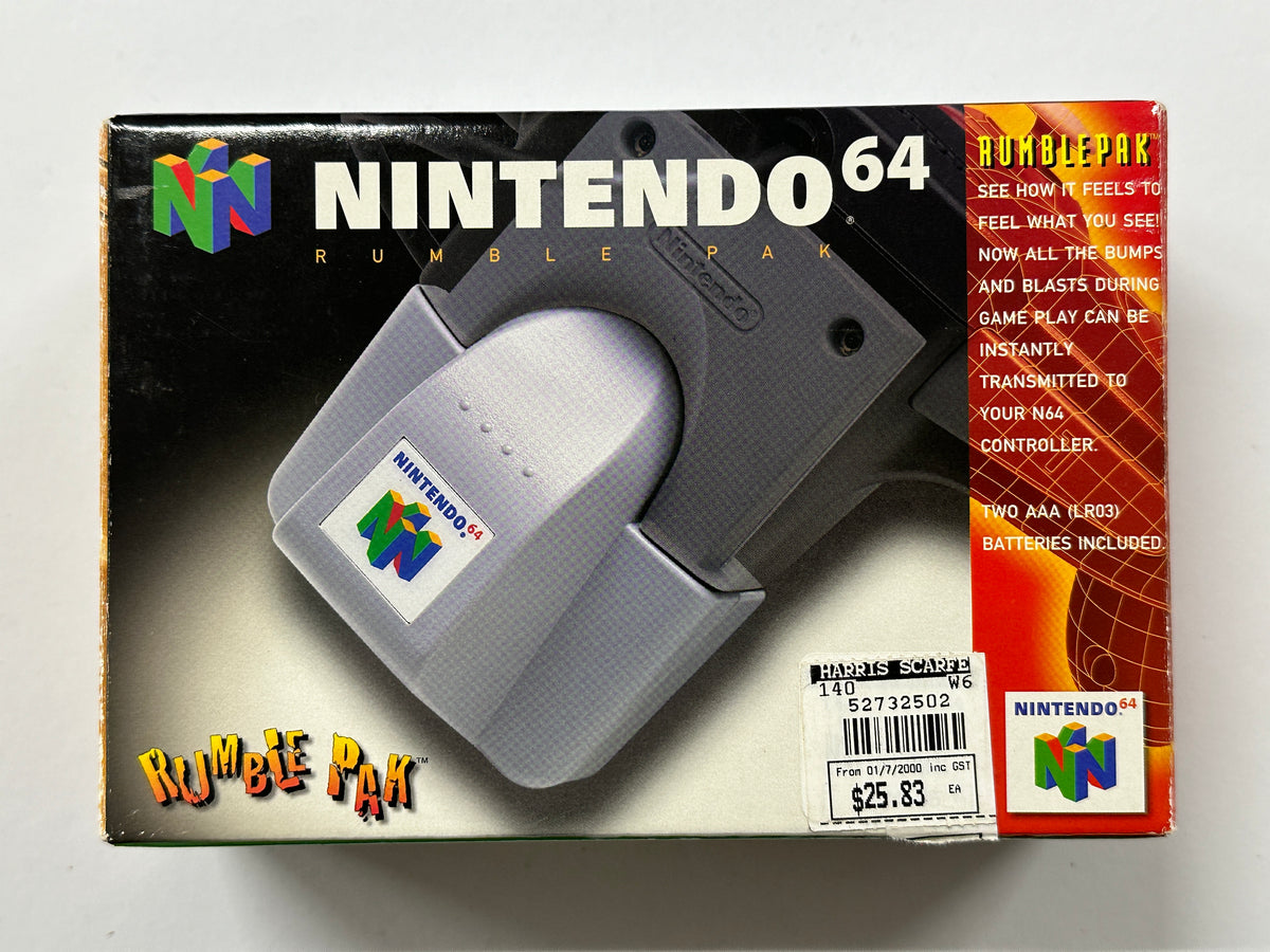 Nintendo 64 N64 Rumble Pak Complete In Box – The Game Experts