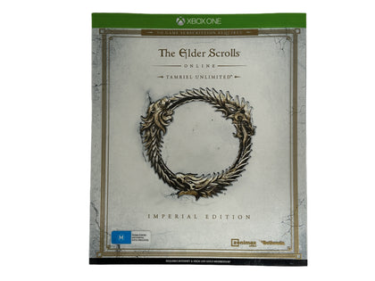 The Elder Scrolls Online Tamriel Unlimited Imperial Edition Complete In Box