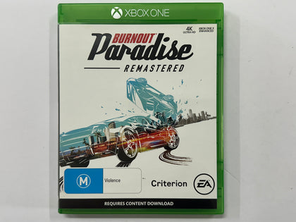 Burnout Paradise Remastered Complete In Original Case