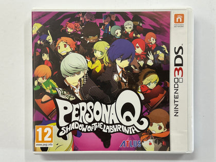 Persona Q Shadow Of The Labyrinth Complete In Original Case