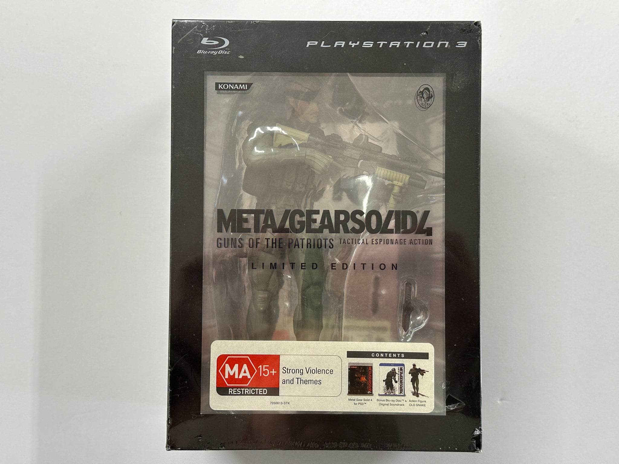 metal gear solid 4 limited edition Metal Gear Solid 4 Guns Of The Patriots Limited Edition Brand New & Se – The Game Experts