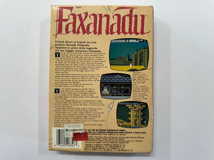 Faxanadu Complete In Box