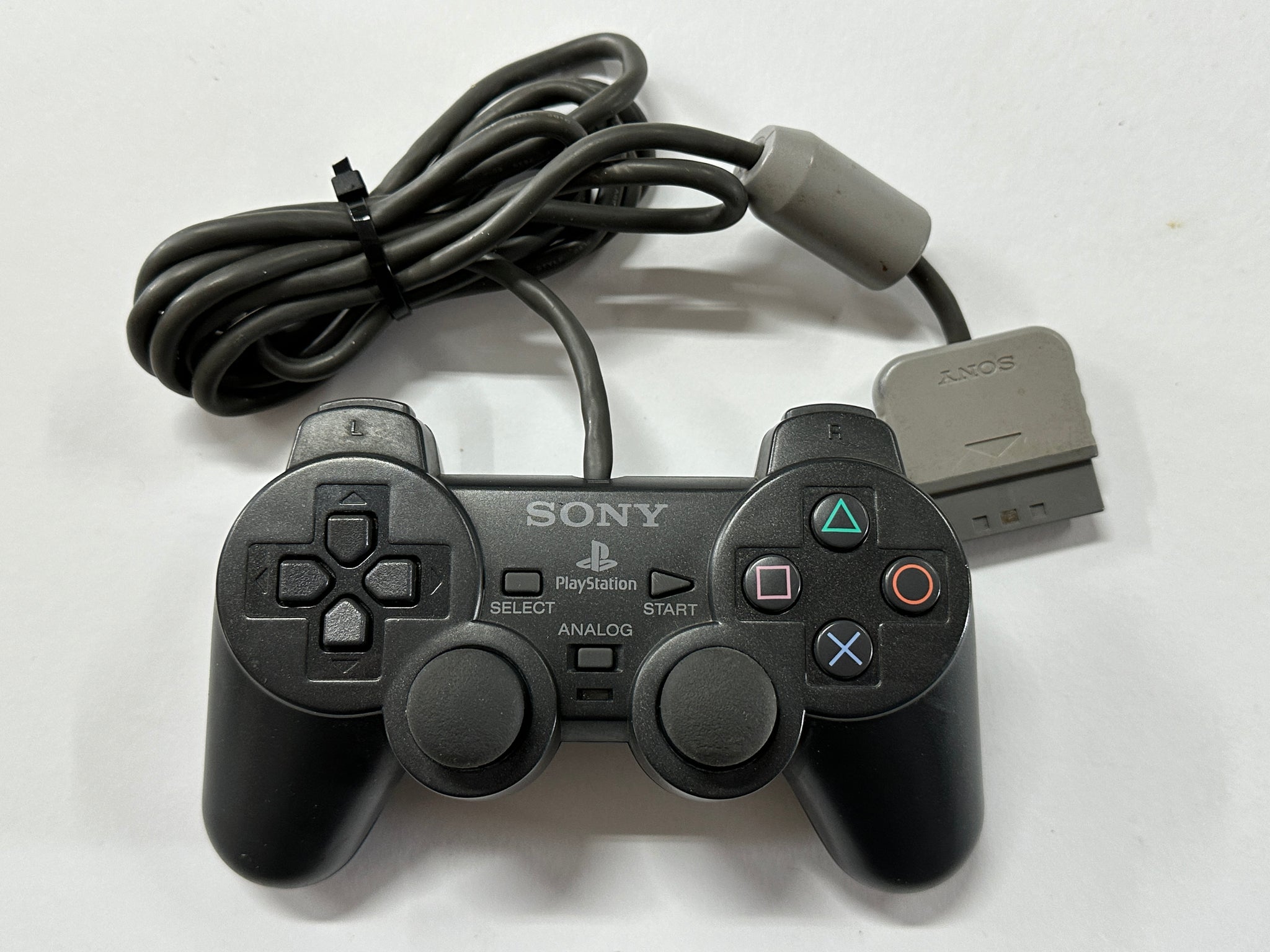 Genuine Sony Playstation PS1 Black Controller – The Game Experts