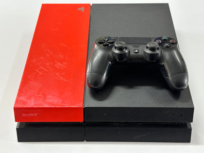 Sony Playstation 4 PS4 with Red Face Plate 500GB Console Bundle