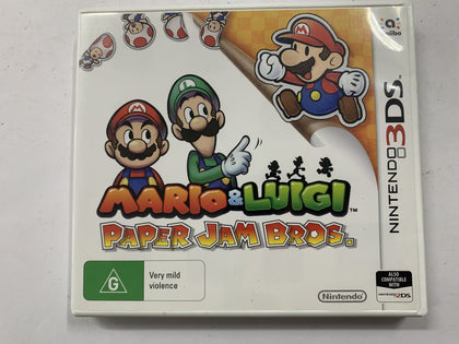 Mario & Luigi Paper Jam Bros Complete In Original Case