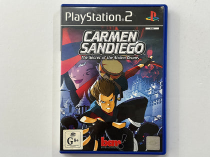 Carmen Sandiego The Secret Of The Stolen Drums Complete In Original Case