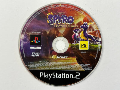 The Legend Of Spyro Dawn Of The Dragon Disc Only