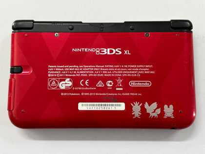 Limited Edition Pokemon X & Y Red Nintendo 3DS XL Console