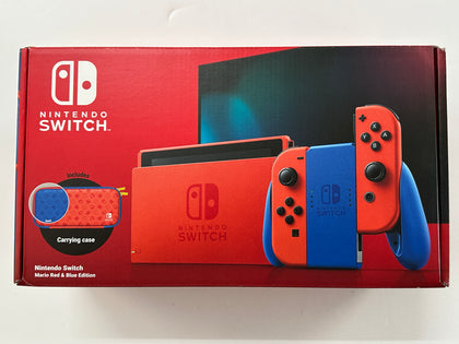 Nintendo Switch Mario Red & Blue Edition Complete In Box