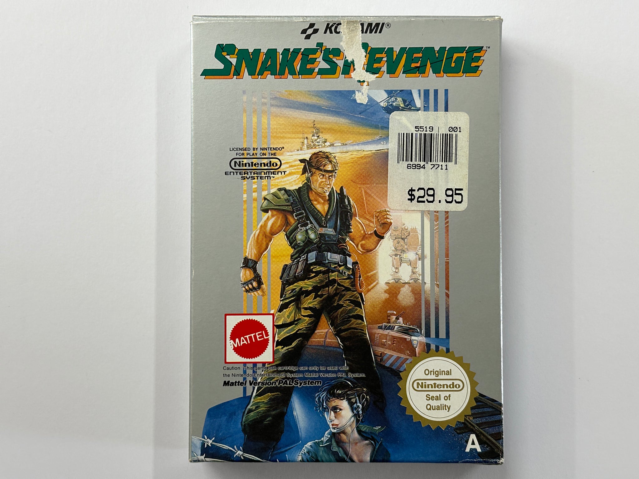Snake Rivers Revenge Metal Gear Snake's Revenge Complete In Box – The Game Experts