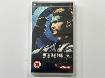 Metal Gear Solid Portable Ops Plus Complete in Original Case