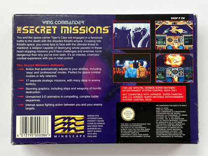 Wing Commander The Secret Missions Complete in Box