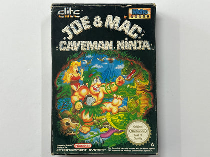 Joe & Mac Caveman Ninja In Original Box