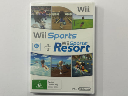 Wii Sports + Wii Sports Resort Brand New & Sealed