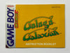 Galaga Galaxian Gameboy Manual