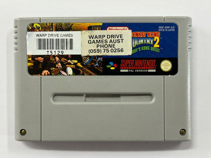 Donkey Kong Country 2: Diddy Kong's Quest Cartridge